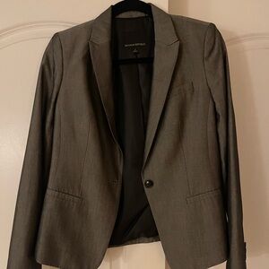 Banana Republic Silver Blazer